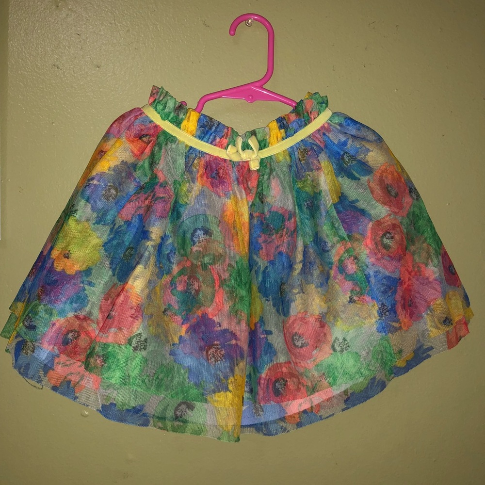 Multi colored skirt